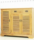 Hình ảnh: Tủ giày dép gỗ Sồi 3 cánh1 hộc kéo thanh lý giá rẻ!
