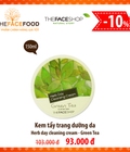 Hình ảnh: Kem tẩy trang dưỡng da herb day cleansing cream green tea 93K