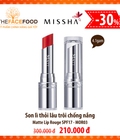 Hình ảnh: Son lì lâu trôi chống nắng matte lip rouge spf17 mor03 210k