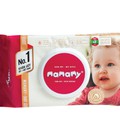 Hình ảnh: Khăn Giấy Ướt Có Mùi Mamamy hương thơm mát, kháng khuẩn an toàn cho bé 80 Tờ Hồng