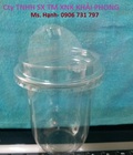 Hình ảnh: Ly nhựa Pet đáy bầu 360ml và Ly nhựa Pet đáy bầu 500ml