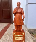 Hình ảnh: Tượng Trần Quốc Tuấn gỗ h.ương