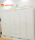 Hình ảnh: Tủ Áo Tân Cổ Điển 6 Cánh (TA-06)