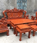 Hình ảnh: Bộ ghê đỉnh tay 12 ( gỗ hương đá ) 
