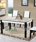 Hình ảnh: Bàn ăn mặt đá nhập khẩu cao cấp TD702-13
