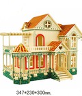 Hình ảnh: Mô hình gỗ ghép biệt thự vila