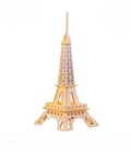 Hình ảnh: Mô hình gỗ ghép Tháp Eiffel lớn nhỏ