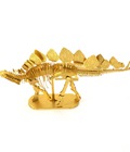 Hình ảnh: Mô hình kim loại gold lắp ghép Hóa Thạch Stegosaurus