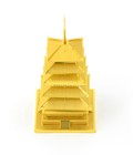 Hình ảnh: Mô hình kilm loại gold lắp ghép chùa to ji