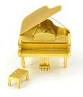 Hình ảnh: Mô hình kim loại gold lắp ghép đàn piano