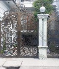 Hình ảnh: Cổng sắt nghệ thuật hoa văn cổ điển, bán cổ điển
