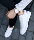 Hình ảnh: Giá Hủy Diệt Giày sneaker Da Trắng thể thao Nam phong cách Korea 2018 tổng kho giầy giá rẻ