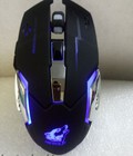 Hình ảnh: Chuột không dây cao cấp Free Wolf X8 dùng pin sạc Mouse ko dây X8
