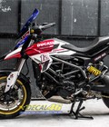 Tem xe PKL Tem xe Ducati thiết kế Hypermotard ngọc trai