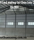 Hình ảnh: Cho thuê gấp xưởng 2005m2 tại Chúc Sơn Chương Mỹ Hà Nội giá tốt sổ đỏ hợp pháp