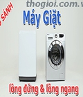 Hình ảnh: So sánh 2 loại Máy giặt lồng đứng và lồng ngang.