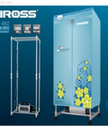 Hình ảnh: Tủ sấy quần áo tủ vuông 2 tầng Tiross TS882
