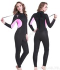 Hình ảnh: Bộ Bơi Liền Nữ Giữ Nhiệt Dày Wetsuit 3mm Sbart 1013 Đen Hồng