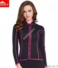 Hình ảnh: Áo Bơi Kéo Khoá Giữ Nhiệt Wetsuit Nữ