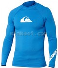 Hình ảnh: Áo Bơi Nam Dài Tay Quiksilver Chui Đầu Xanh Dương