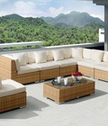 Hình ảnh: Sofa sân vườn - Sofa nhựa giả mây tại Tp.HCM