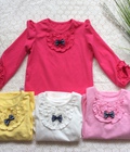 Hình ảnh: Áo thun cotton 4 chiều thu đông cho bé gái