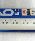 Hình ảnh: Ổ cắm điện Noatek 6 phích cắm 2m, màu trắng