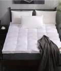 Hình ảnh: Tấm Làm Mềm Nệm Lông Ngỗng 2 Lớp Khách Sạn PA9010