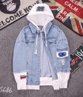 Hình ảnh: Áo jacket jean phong cách 2018