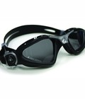 Hình ảnh: Kính Bơi Aqua Sphere Gọng Đen/Mắt Đen Sx Tại Italy