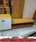 Hình ảnh: Thanh Lý Kệ Tivi Thấp Cũ Trắng Vàng Giá Rẻ