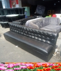 Hình ảnh: Thanh lý sofa 2m5 cũ màu đen giá rẻ