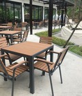 Hình ảnh: Bàn ghế composite sân vườn  BCPS-8080Y