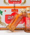 Hình ảnh: Nước hồng sâm nguyên củ Hàn Quốc dạng chai