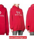 Hình ảnh: Áo khoác nữ Balenciaga BB blend hooded sweatshirt