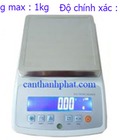 Hình ảnh: Cân điện tử 1kg/0,01g 2 số lẻ Lilascale Đài Loan