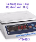 Hình ảnh: Cân điện tử thông dụng 3kg/0,1g Haoyu Đài Loan giá rẻ