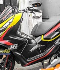 Tem trùm PCX Đen đỏ nhôm tại Decal 46