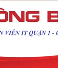 Hình ảnh: Cần Kỹ Thuật Viên IT Tại Quận 1 Lương Cao