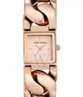 Hình ảnh: Bán đồng hồ nữ hiệu Anne Klein ANK 2664RGRG mới 100% mặt vuông màu vàng đồng