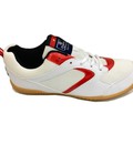 Hình ảnh: Giày cầu lông nam nữ CL005 trắng sọc đỏ