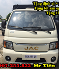 Hình ảnh: Xe Tải JAC 1,25 Tấn / JAC 1 Tấn 25 Thùng 3mét 7 Bán Trả Góp