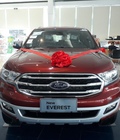 Hình ảnh: Bán xe Ford Everest 2018 mới màu đỏ giao ngay giá tốt, KM lớn,