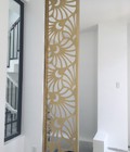 Hình ảnh: Vách ngăn sắt cnc trang trí phòng khách hoa văn nghệ thuật