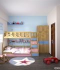 Hình ảnh: Phòng ngủ trẻ em gỗ sồi - VK5