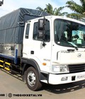 Hình ảnh: Showroom xe tải Hyundai thùng bạt HD210 vay ngân hàng lãi suất ưu đãi