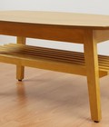 Hình ảnh: Bàn sofa oval CT02- gỗ cao su- Hàng xuất khẩu