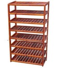 Hình ảnh: Kệ dép gỗ 8 Tầng ngang 60cm