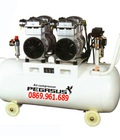 Hình ảnh: Máy nén khí giảm âm PEGASUS TM OF750x2 70L
