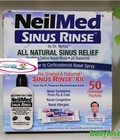 Hình ảnh: Bộ rửa mũi Neilmed Sinus Rinse 1 bình 50 gói muối